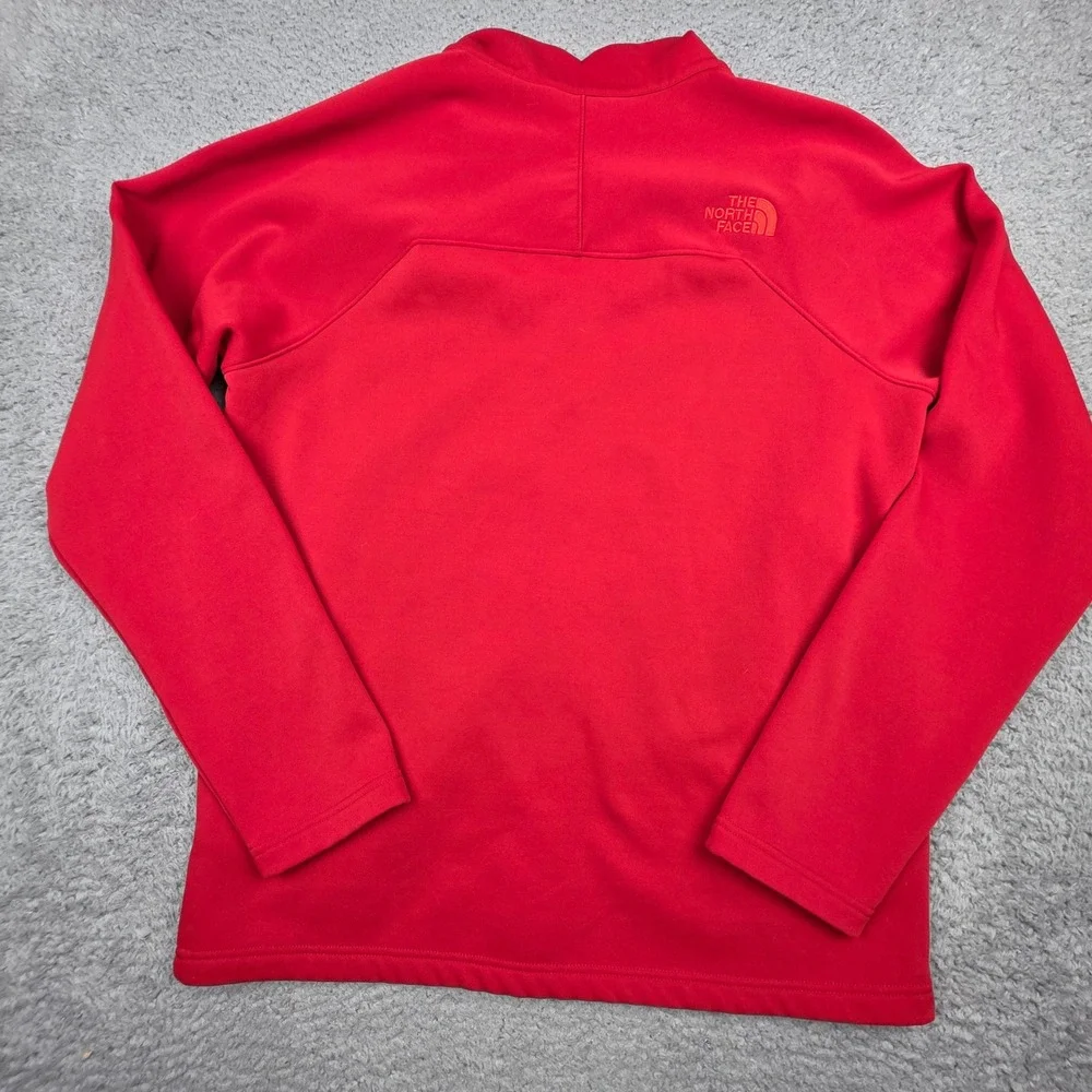 The North‎ Face Full Zip Fleece Lined Jacket Mens Large Red